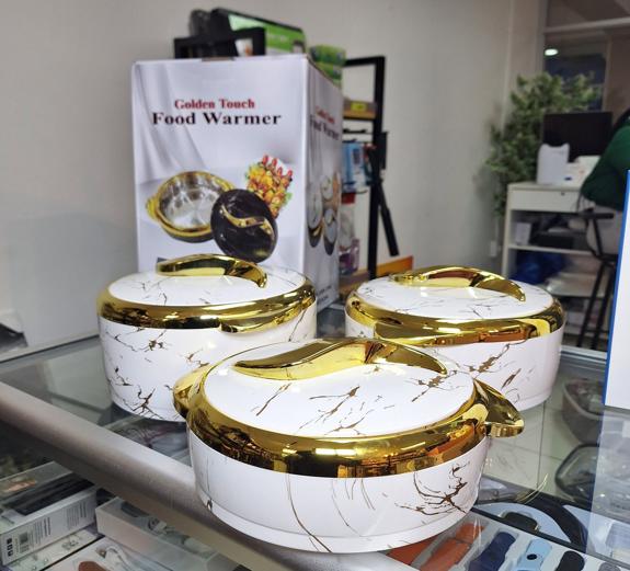 Golden Food Warmer